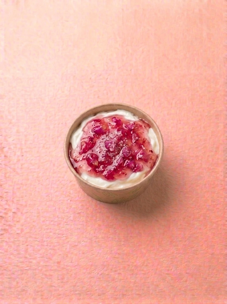 Yaourt confiture de rose libanais — YallaEat