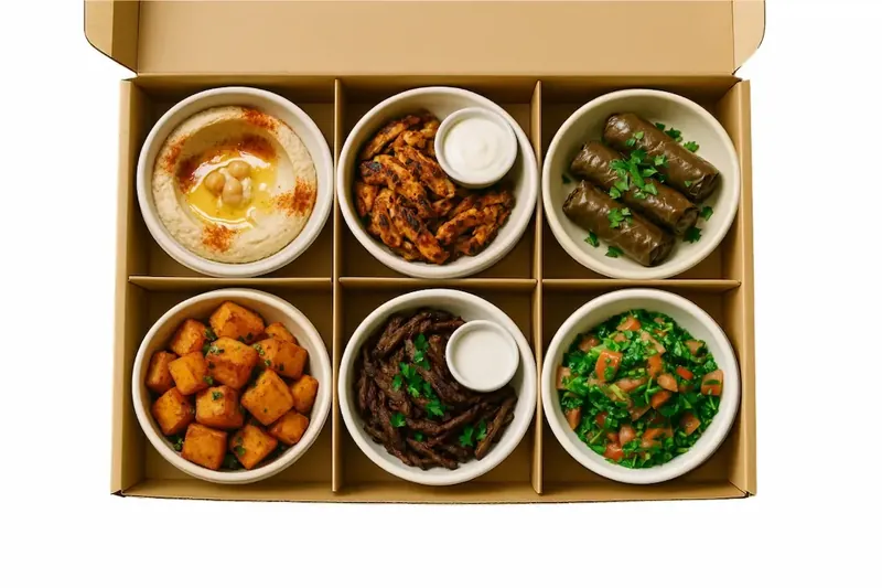 MezzéBox shawarma boeuf libanais — YallaEat Lyon 9