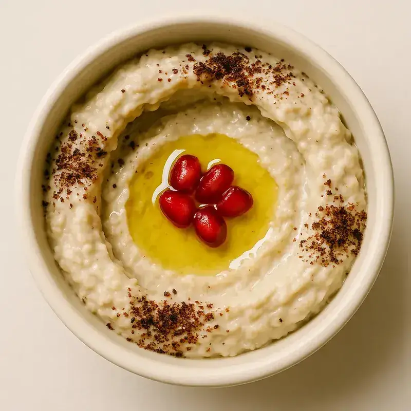Moutabal, caviar d'aubergine libanais végétarien